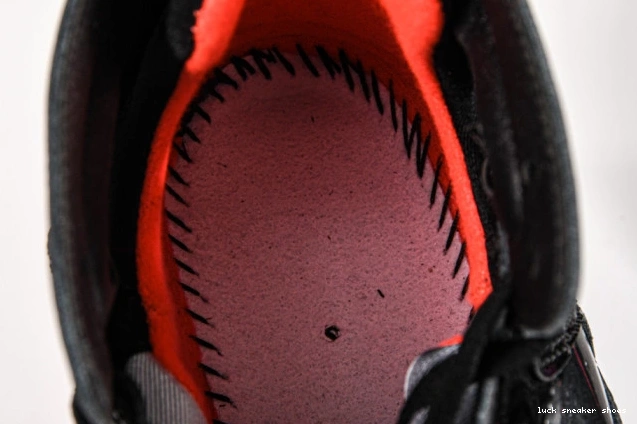 Rep LUCY 313358-006 Jordan Air 7 Black Patent Retro 0823